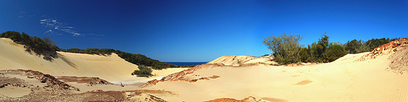 Rainbow Gorge, Fraser Island, Queensland