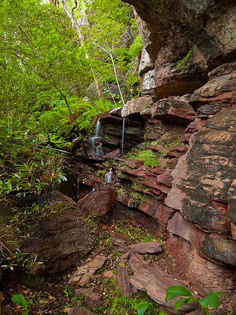 Waterfall Anbangbang Rock Shelter, Nourlangie