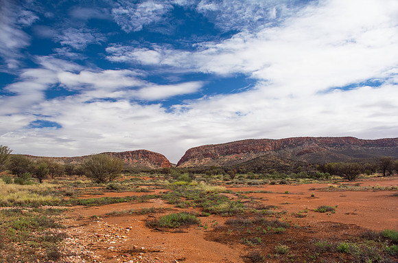 Towards Simpsons Gap, Larapinta Trail