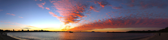 Sunset, Mooloolaba Beach, Queensland