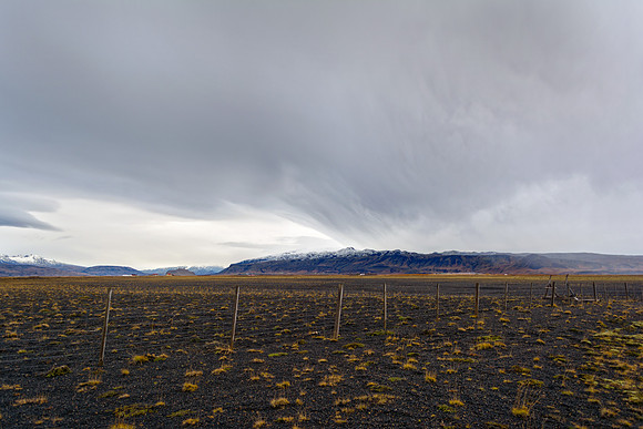 Looking back to Eyjafjallajokull, South East Icleand.