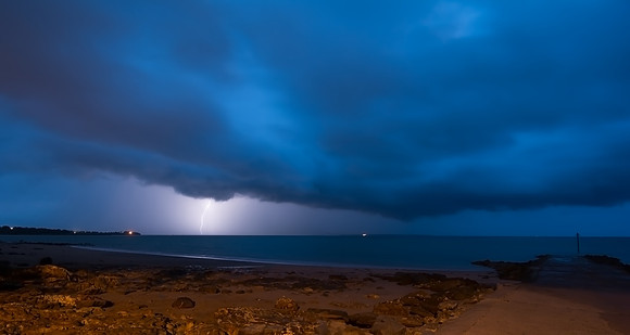 Storm before Dawn, Darwin Harbour