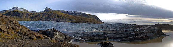 Skaftafellsjokull (Skaftafell Glacier) South East Iceland