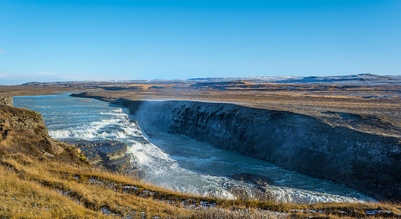 The mighty Gulfoss. South West Iceland.