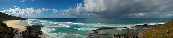 Champagne Pools, Fraser Island, Queensland